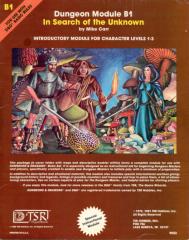 B1 - TSR9023 - D&D - In Search of the Unknown.pdf