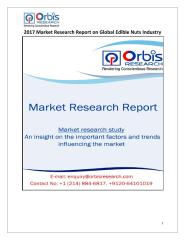 2017 Market Research Report on Global Edible Nuts Industry.pdf