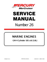 mercruiser service manual #26 gm 4 cyl 1998.pdf