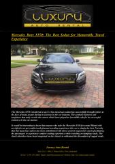 Mercedes Benz S550 The Best Sedan for Memorable Travel Experience.pdf