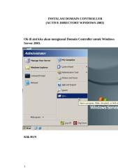 INSTALASIDOMAINCONTROLLER windows 2003 server.doc