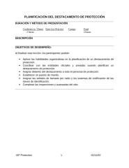 LA Spanish - Lesson 35 - Protection Detail Planning.doc